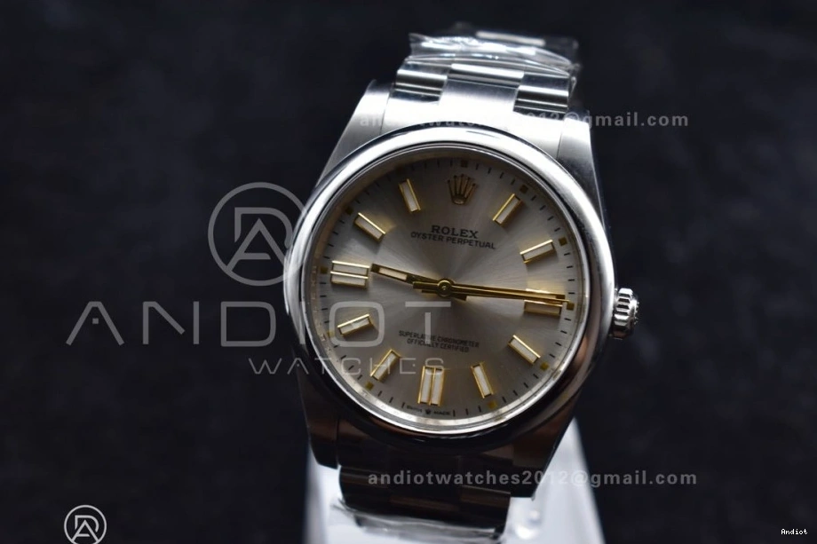 Best 1:1 41mm VR3230 Perpetual Silver Dial 904L 124300 Edition Clean Steel Oyster 0328